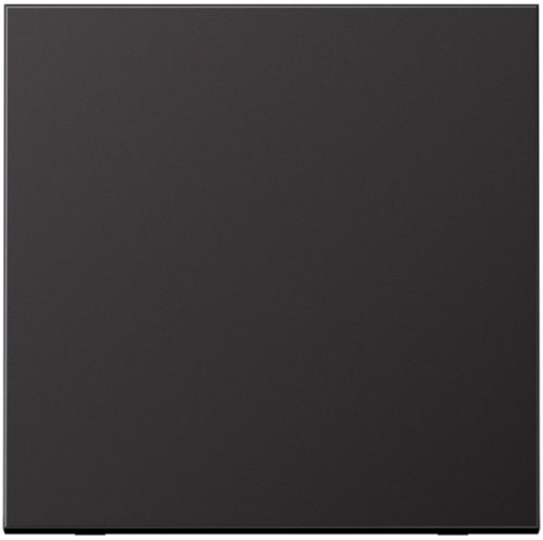 Лицевая панель Jung LS990 metal для 1-кл. выключателя алюминий темный  картинка